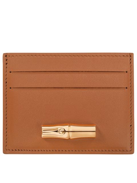 Le Roseau Card holder Cashew - Leather