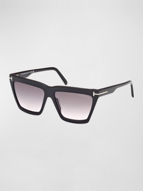 Eden Acetate Butterfly Sunglasses