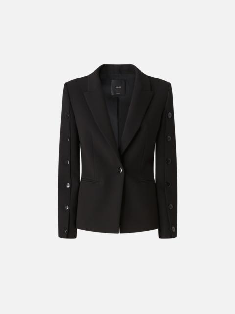 BLAZER WITH BUTTONED SLEEVES