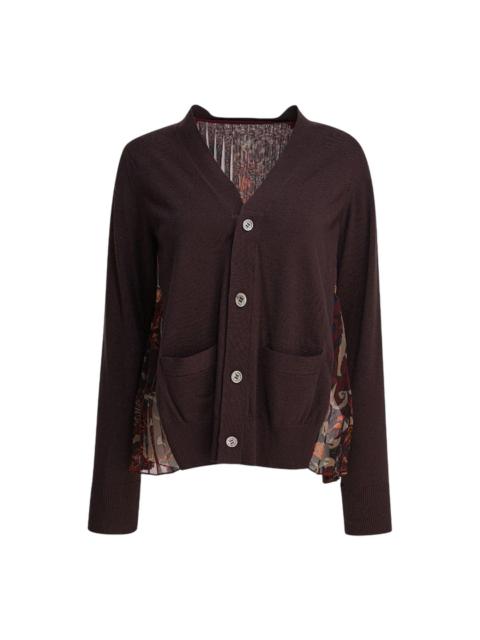 Floral Print Cardigan