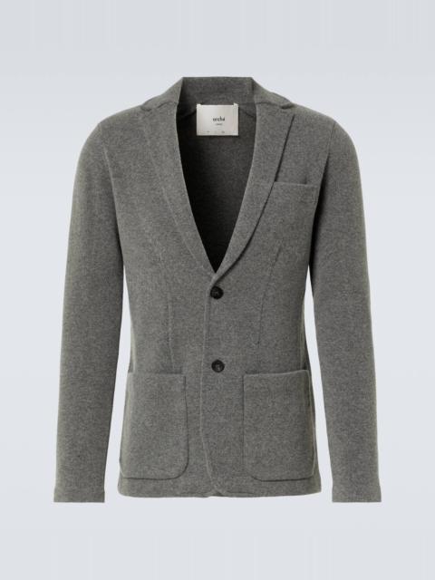 Mr Poole wool and cashmere cardigan