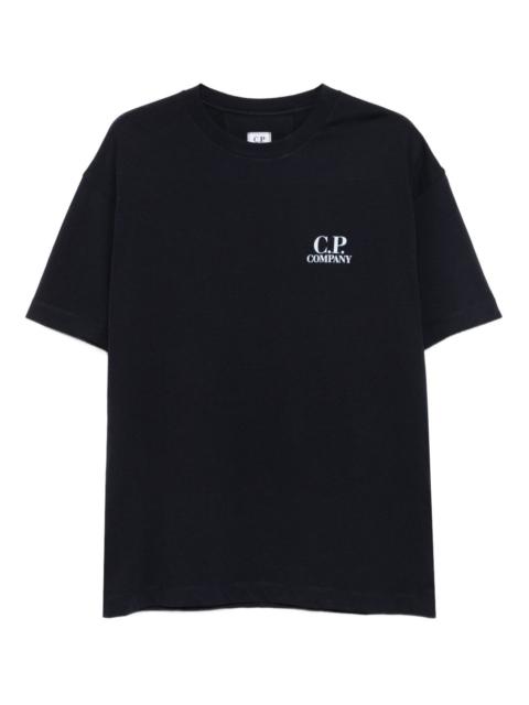 logo-print cotton T-shirt