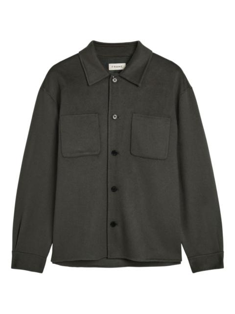 chest-pocket overshirt