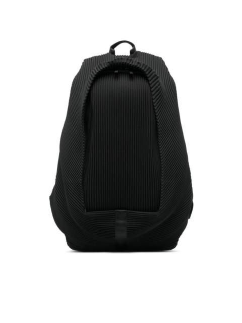 pleated-effect backpack