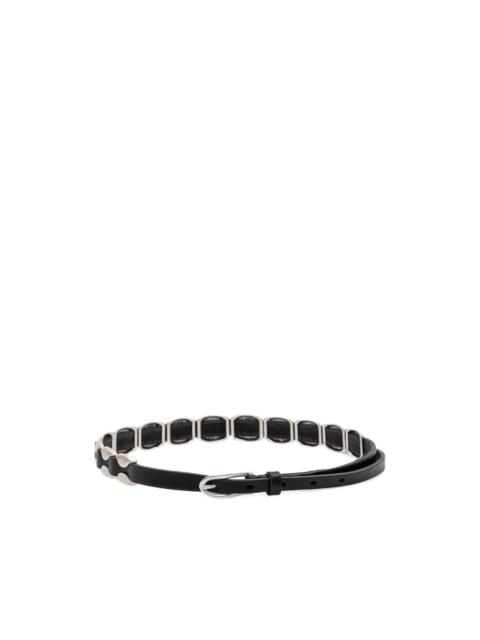 Billow studded belt