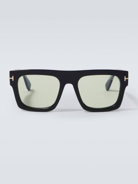 Fausto flat-top sunglasses