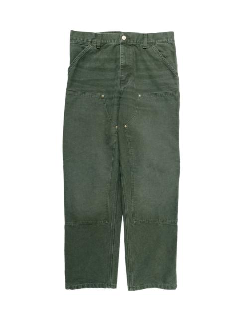 Carhartt W.I.P. Double Knee Pant Olive Stone Canvas