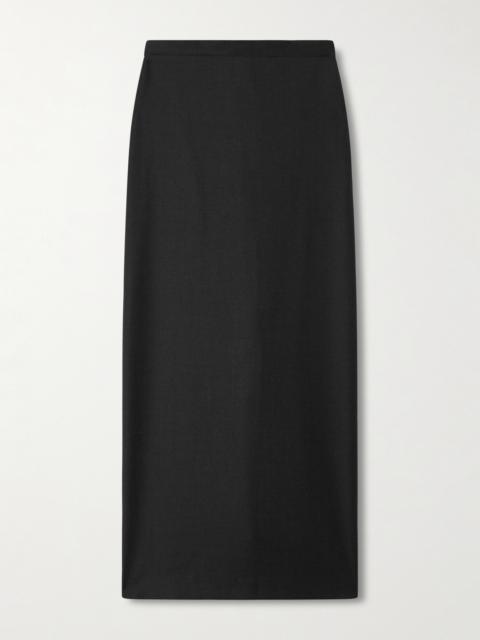 Cara Wool Midi Skirt