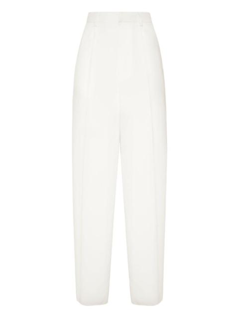 pleat-detailing trousers
