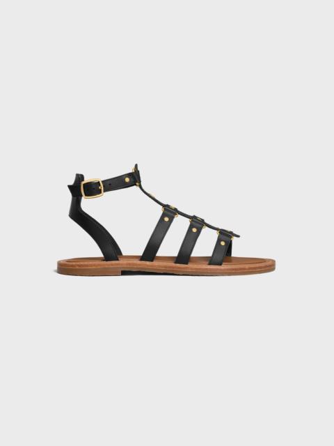 CELINE LYMPIA GLADIATOR SANDAL IN CALFSKIN