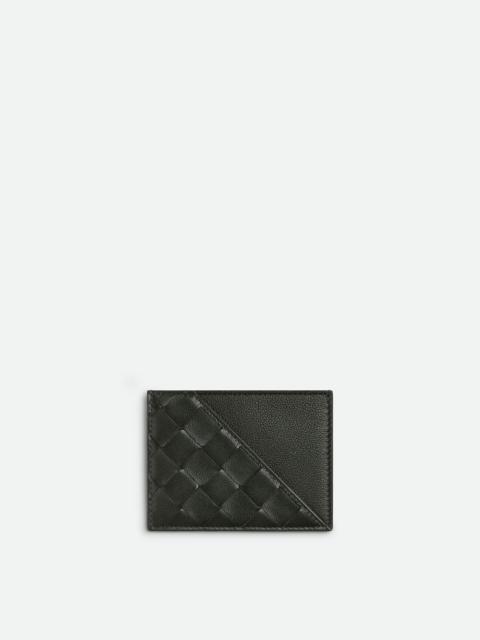 Intrecciato Diagonal Credit Card Case