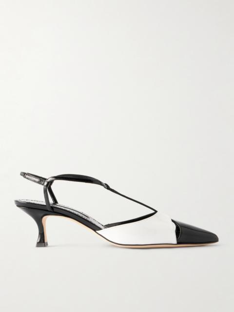 Turgimod 50 Two-tone Patent-leather Pumps
