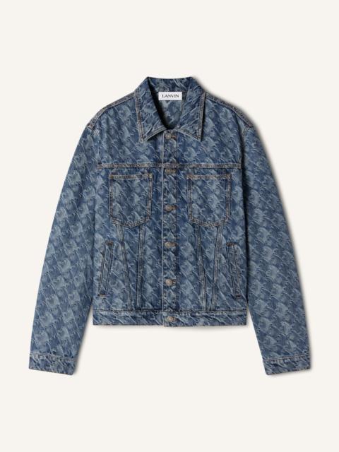 LUNAR YEAR JACQUARD DENIM JACKET