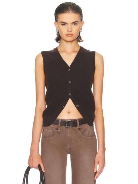 Ribbed Wrap Around Vest