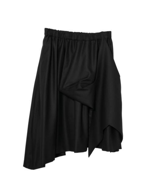 Wool Gabardine Skirt