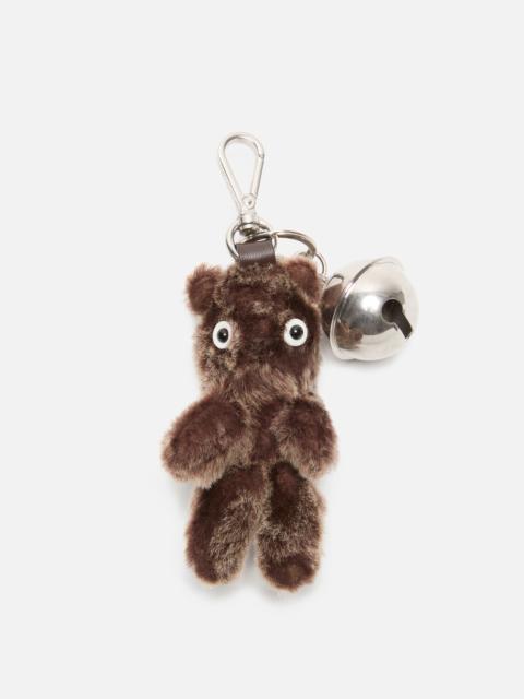 Teddy bear keyring - Chocolate brown