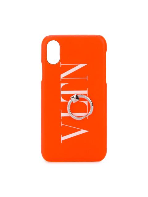 VLTN logo-print iPhone X/XS case