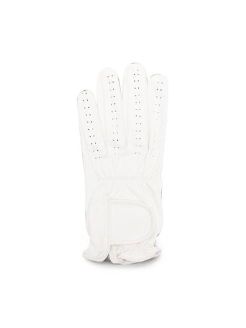Leather golf gloves