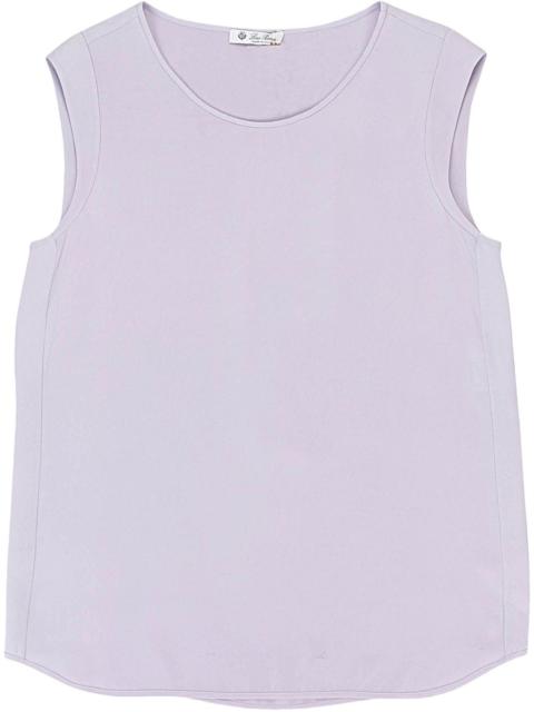 scoop-neck vest
