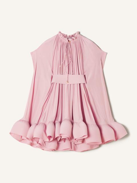 SHORT CHARMEUSE DRESS