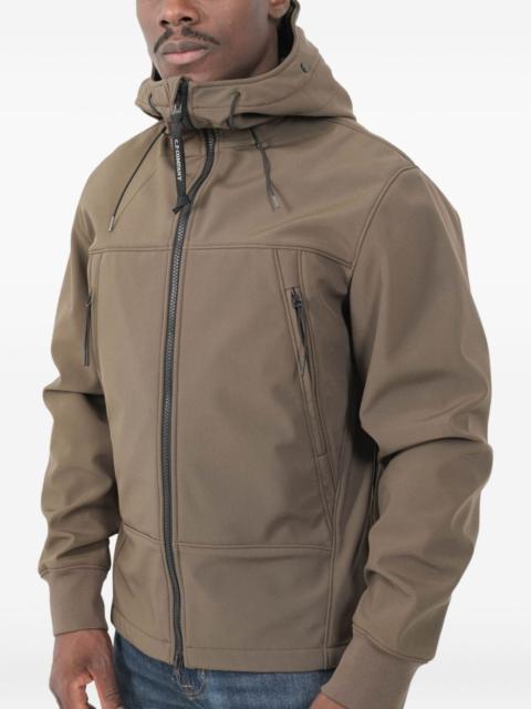 hooded zip jacket