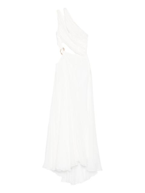 Zan one-shoulder ring gown dress