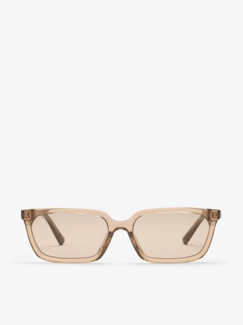 Josi
Transparent Tan Rectangular Sunglasses