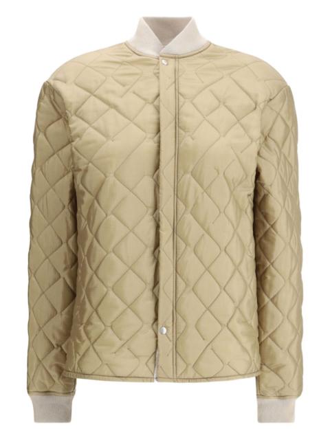 quilted bomber jacket