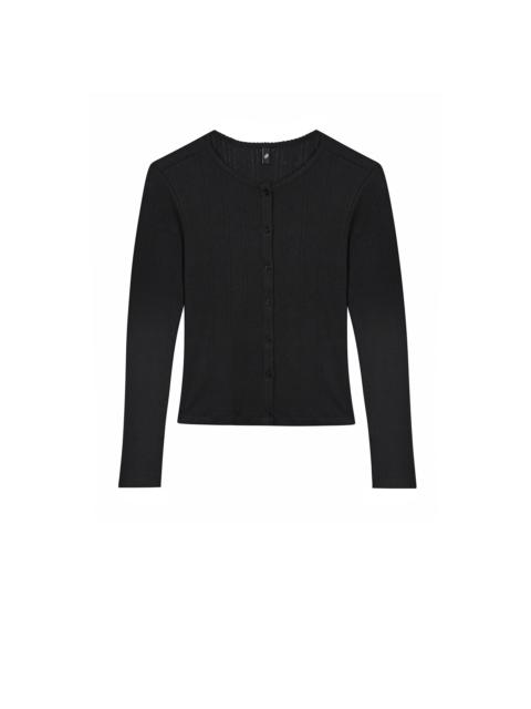 The Cardigan Black