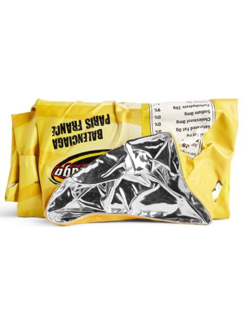 Chips Clutch Wallet  in Yellow