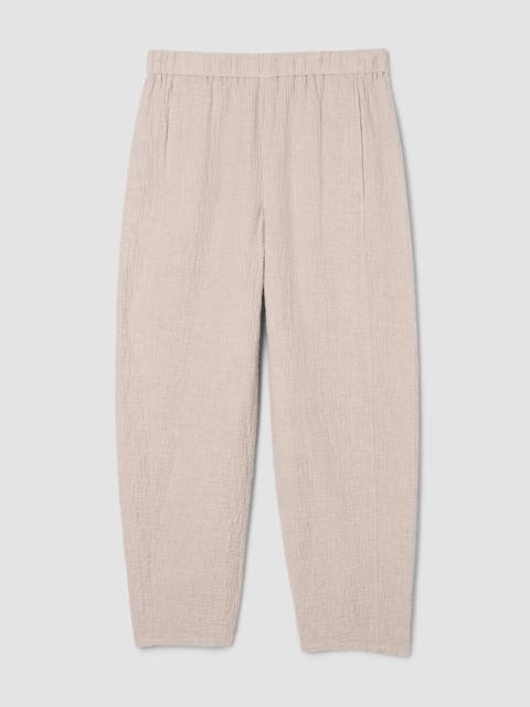 Organic Cotton Doubleweave Lantern Pant