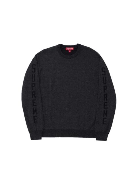 Supreme Reflective Sweater Black