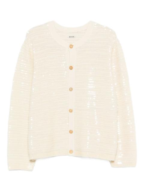 Spotlight wool button cardigan