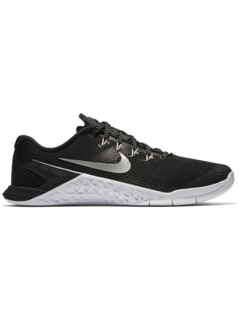 Nike Metcon 4 Black Metallic Silver (Women's)