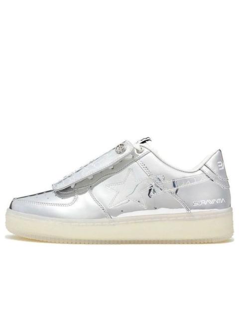 A Bathing Ape Bape STA Low 'Silver' BEPESTA-HAJIME
