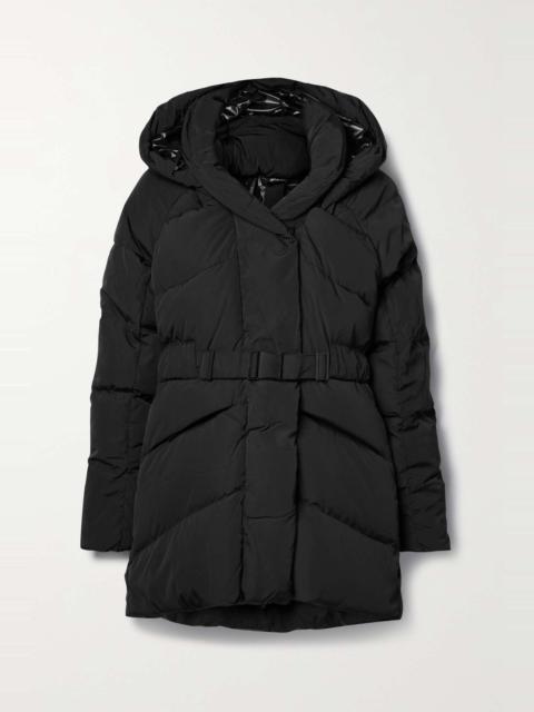 Marlow hooded quilted Ventera down jacket