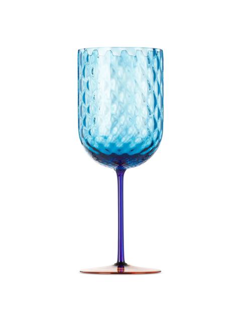 Blue Carretto Red Wine Glass
