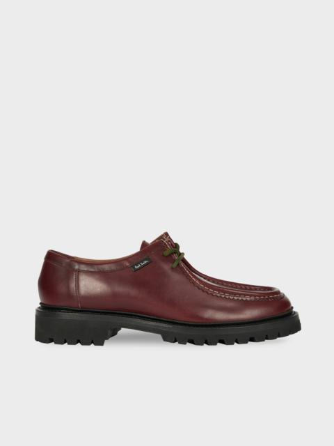 Dark Brown Leather 'Rango' Shoes
