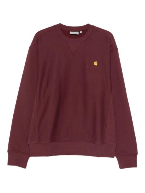 American Script logo sweatshirt