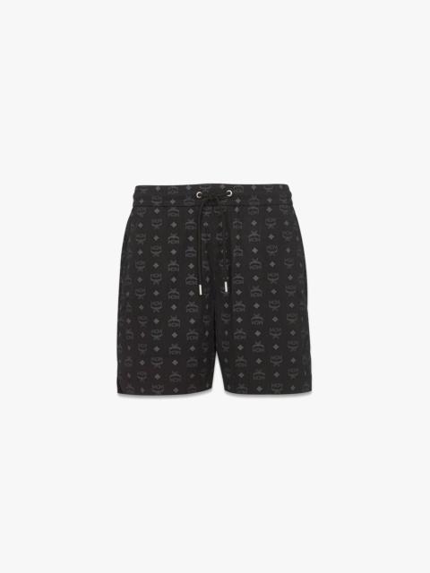Monogram Print Shorts in ECONYL®