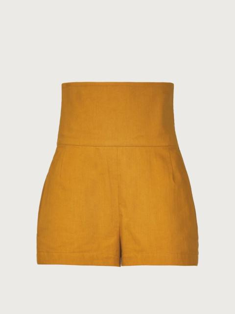 CITY SHORTS WITH BASQUE WAIST