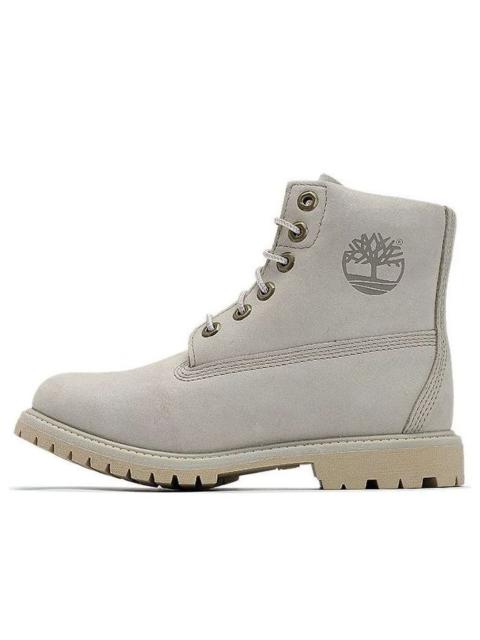 (WMNS) Timberland Paninara Collarless 6 Inch Waterproof Boots 'Light Grey Nubuck' A2M2S071