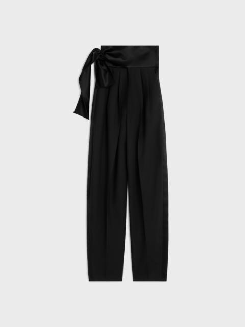 tux trousers IN wool gabardine