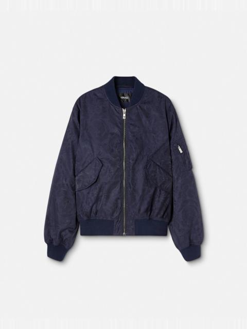 Barocco Jacquard Bomber Jacket