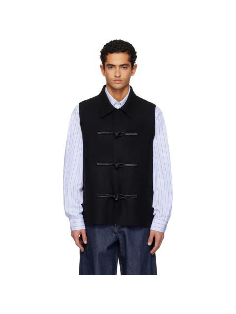 Black 'The Upholsterer' Vest