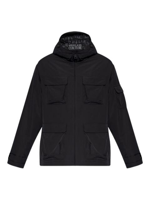 hooded pocket jacket