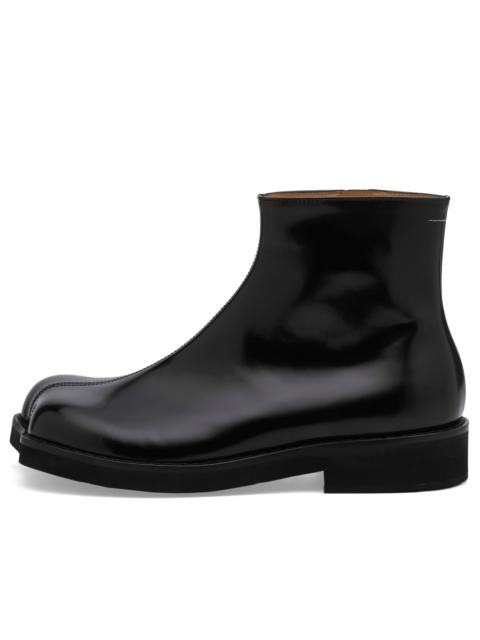 MM6 Maison Margiela Leather Ankle Boots
