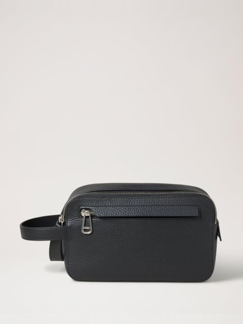 Double Zip Wash Case
Black Heavy Grain