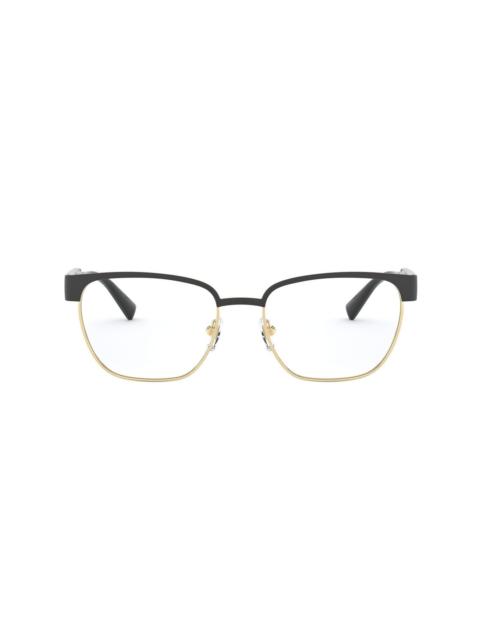 square-frame glasses