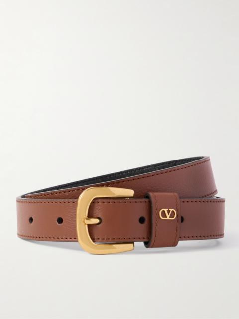 Vlogo Leather Belt